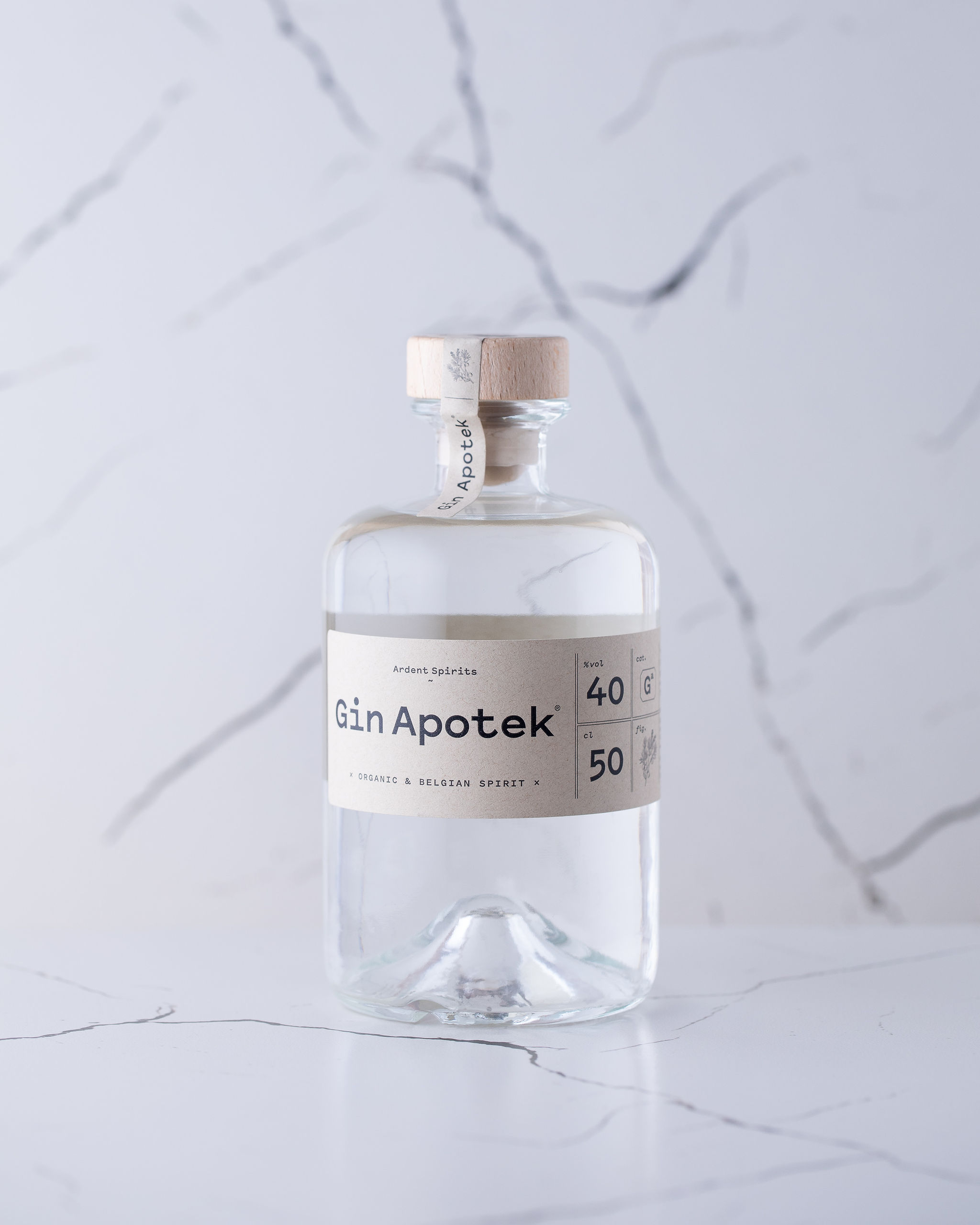 Ardent Spirits Gin apotek bio 50cl - 8015
